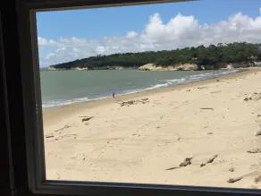panoramisk havudsigt, boliger på en vild strand - Image 2
