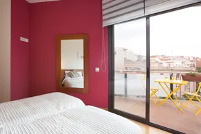 SUNNY ATTIC, 2 TERRACES, PRIVATE SOLARIUM, 3 ROOM, 2 BATHS. 3 MIN TO SUBWAY. - Image 4