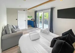 Brand new for 2021 is this stunning open plan modern hotel suite lodge. - Image 3