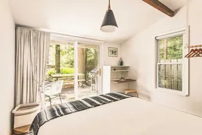 Boutique Cabin w/ Lake Access, Canoe, SUPs, Inner Tubes, BBQ, Fire Pit, Fireplace—Renovated & Chic - Image 4
