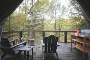 G-1 Glamp in Bohamia - 268 acre forest retreat - Image 4