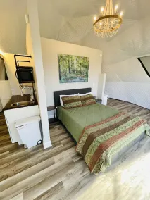 Charlotte Glamping Dome- Fawn and Fern Hideaway - Image 5