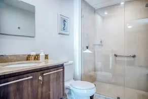 Cool, modern condo with on-site pool & balcony - Image 3