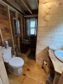Very private log cabin nestled in the woods to unwind & unplug.  - Image 4