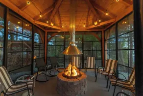 Bois Blanc Island Lighthouse Home. Iconic Sunset Views of the Mackinac Bridge! - Image 3