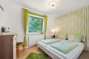 Appartamento 'Fewo Birkenallee - Apfel' con terrazza privata, giardino privato e Wi-Fi - Image 5