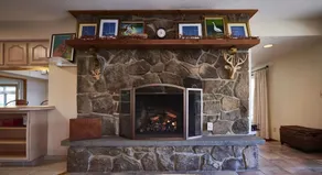 Fire Pit, Babbling Brook, Poker & Foosball at this 3br+ home - Image 3