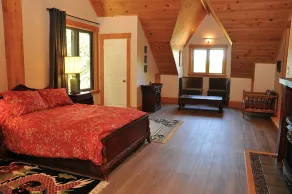 Atemberaubende Blockhaus auf einem privaten See - Image 5