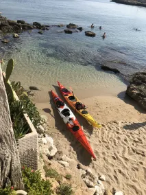 The property is located by the sea and has its own private beach. - Image 2