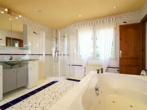 Alleinstehendes Ferienhaus mit Klimaanlage, Whirlpool, privatem Pool,  W-LAN, TV, Terrasse - Image 4