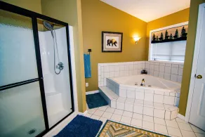 Hot Tub Lakehouse! Game Room + Fire Pit! Walk to Lake! 5 Min to Wisp! - Image 4