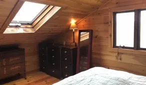 Rustic cabin on private pond and 7 acres! Woodstove, porch for wildlife viewing - Image 3