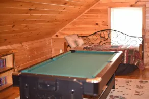 2 br / 2ba, hot tub. brændeovn, poolbord, satellit-tv, fuldt møbleret køkken - Image 3