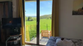 Vacation home \"Am Hermannstein\" with panoramic view and garden. Vacation with a dog. - Image 3