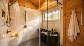 Boujee Lodge: Exclusive Luxe Escape • Epic Views • HotTub • FirePit • Games • EV - Image 2