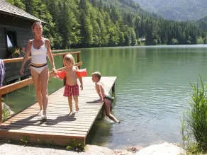 \"Spitzmauer\" / living / bedroom / shower, toilet - Familienbauernhof Grossgrub - Image 2