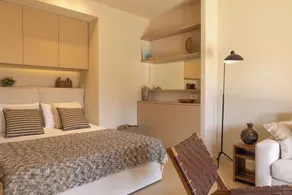 Modern Studio, with patio & pool - Close to Sea - Image 3