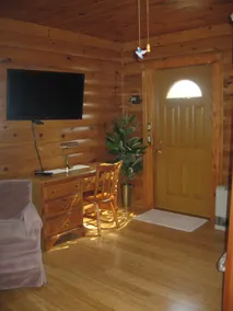 Beautiful log sided, on Owasco Lake w/ private beach, entrance and parking. - Image 2