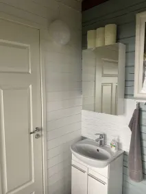 Casa de madera finlandesa en medio de la naturaleza en una isla privada - Image 3