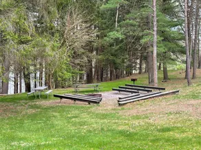 Lakeside view at Camp Golden Pond and affordable lodging for Penn State Events.  - Image 5