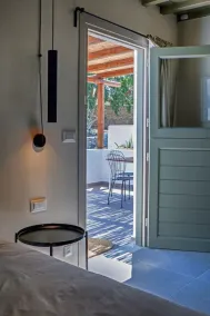 Traditional Mykonos style Studio with Private Terrace and Garden - Image 5