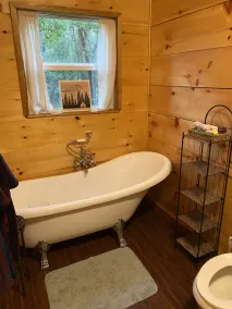 Luxury cabin retreat in the woods. - Image 3