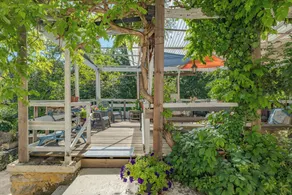 Le Mouton qui Rit, renovated historical farmhouse with pool and stunning view - Image 3
