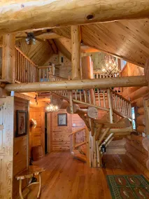 Lake Sam Rayburn - Waterfront Custom Log home, 2000 Sq Ft Video included. - Image 2
