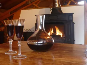 Catered Ski Chalet: 260 år gammel Farmhouse med fantastisk udsigt over bjergene - Image 2
