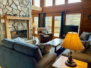 Appalachian Mist - Riverfront, Hot Tub, Wood Fireplace, Small Dog Friendly, Fire Pit, Foosball - Image 3