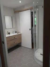 Cottage con tetto in legno a graticcio in un dominio privato con piscina e tennis - Image 4