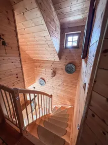 Vacation home1800m, near ski lift, wooden stove, W-LAN, desk, outdoor sauna - Image 2