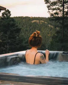Open Air Cinema & Hot Tub | Restored Log Cabin - Image 3
