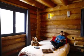 New log cabin 4* 10/12 persons in MOUNTAIN WIFI JACUZZI - Image 3