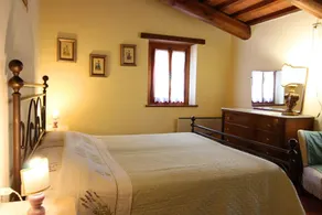Portion of an old stone country house, well-kept garden and private swimming pool. Situated a few km - Image 3
