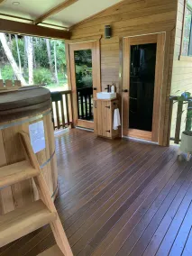 Unique hideaway train carriages experience. - Image 2