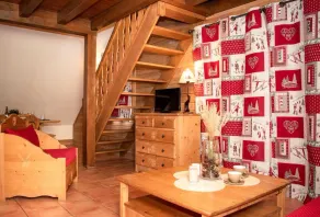2nd floor, balcony, parking, tv, ski locker, 38m², Pra Loup - Image 2