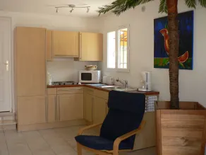 Privat Studio provencalsk villa beliggende i frodigt grønt til 2 personer. - Image 4