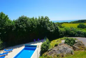 MANOR ON COAST WITH SEA VIEWS, TENNIS COURT, BIG GAMES ROOM + BAR, GARDENS - Image 4