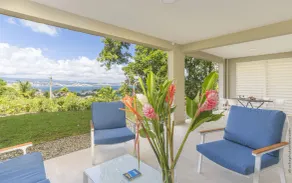 The 5 Tangarane apartments are located in Les Trois Ilets, overlooking the magni - Image 4
