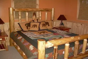 Ganzjahres-Seeufer-Hütte, 2 Schlafzimmer + Futon, 2 volle Badezimmer, Sauna, Schlafplätze für 4-5 - Image 4