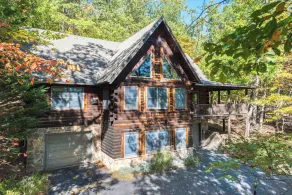 Moutain Top Log home mit Blick auf die Piste - Image 5