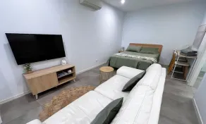 Entire studio with kitchenette, bathroom and outdoor area - Image 3