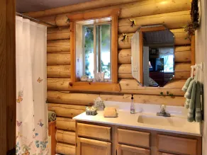 Cabane en rondins à Lynx Creek Farm - Image 4