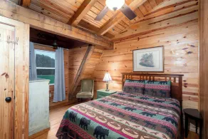 Vackra loft byggt över lantlig ladugård. - Image 3