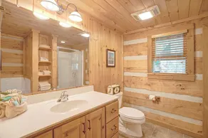 7 Oaks: Mtn Cabin, Hot Tub, Fishing Ponds, Waterfront (Lake View), Pool Table - Image 3