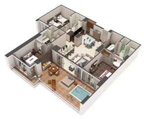 Grand Luxxe 3BR Spa-Nuevo Vallarta-16 gratis golfrundor plus 2 gratis massage - Image 2