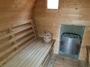 Villetta con sauna, grill kota e vasca idromassaggio proprio sulla spiaggia di Heeder See! - Image 4