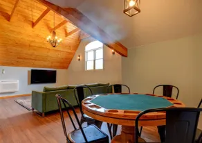Modern Pocono Chateau ~ Heated Pool ~ Hot Tub ~ Sauna ~ Game Room~ Fire Pit - Image 4