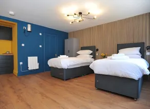 A ground floor studio flat with either double or twin beds, fully equipped kitchen + parking - Image 5
